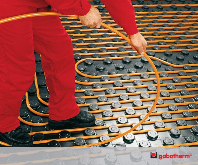 Podlahové vytápění a chlazení Gabotherm® 