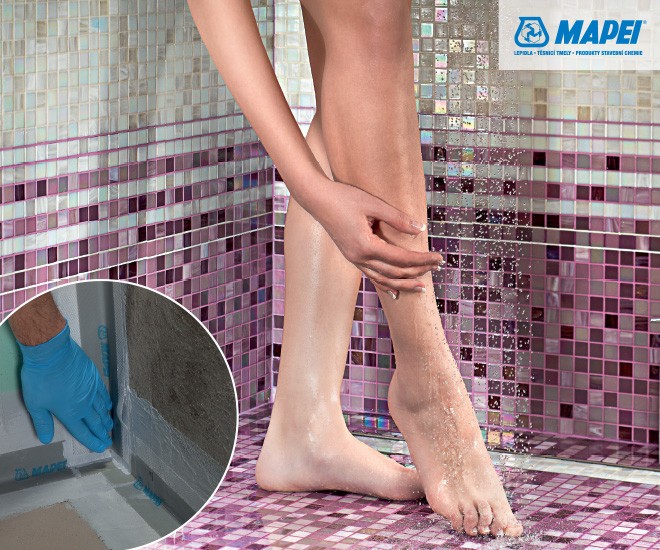Kvalitní hydroizolace s MAPEI